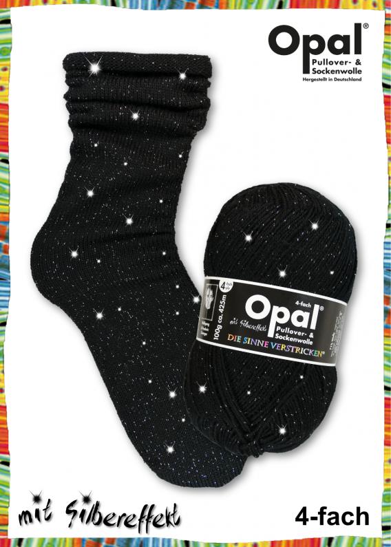 Opal sock yarn Uni 4-ply grass green