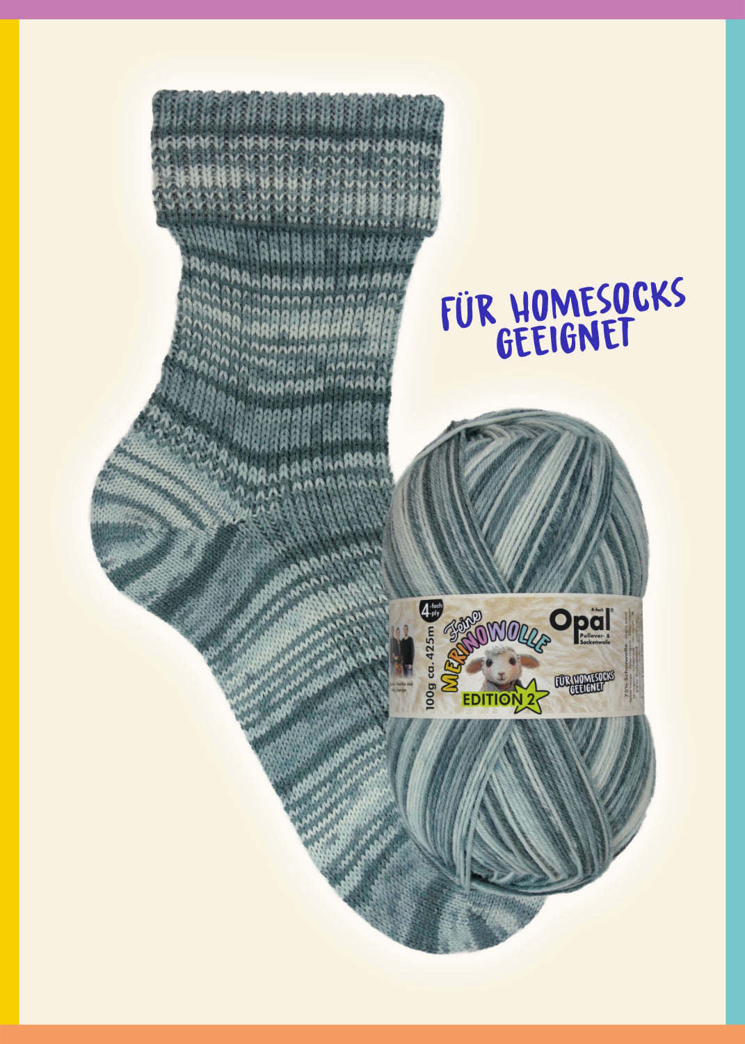 Opal 4-ply sock yarn Heroes - Little Heroes