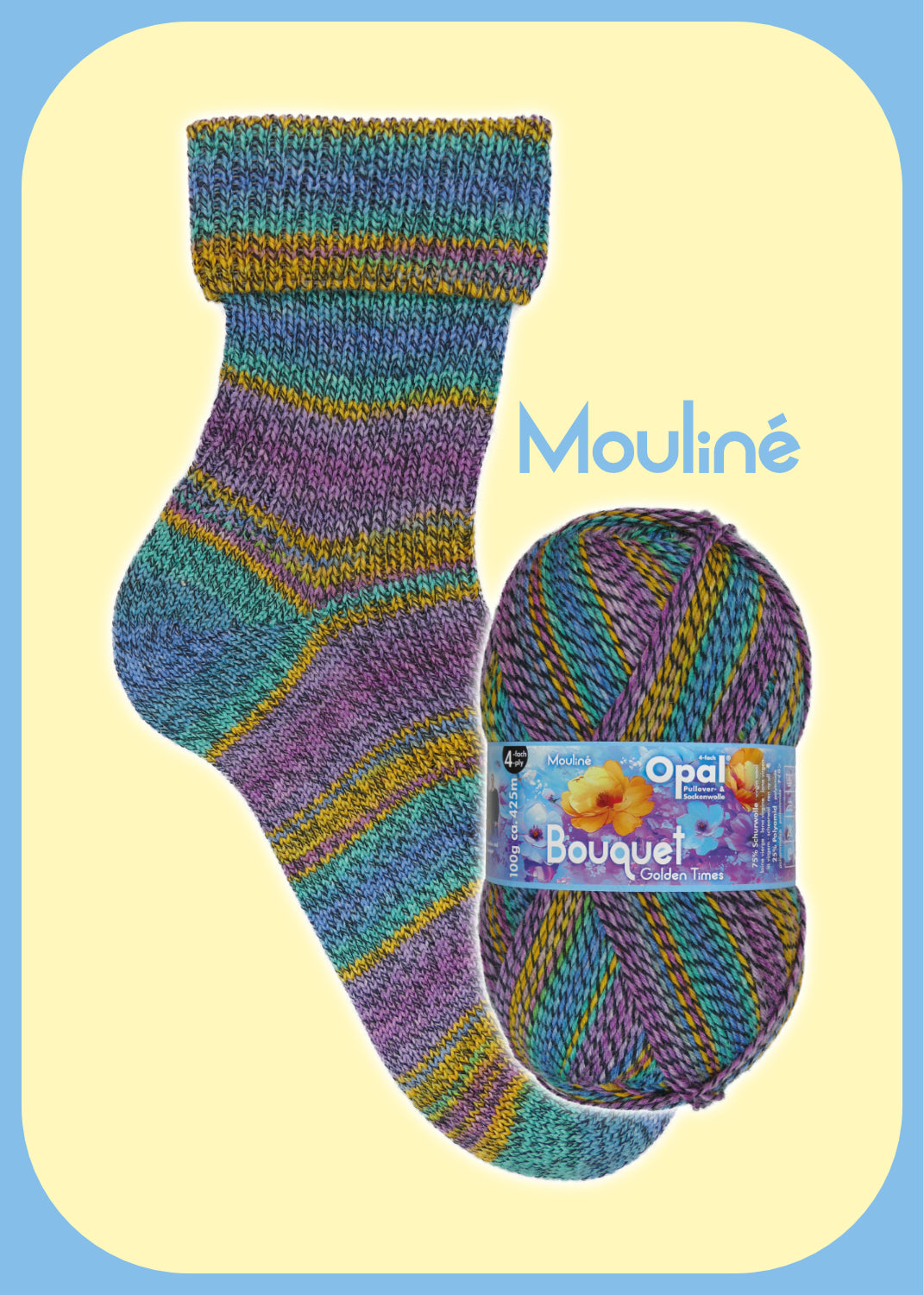 Opal 4-ply sock yarn Heroes - Little Heroes