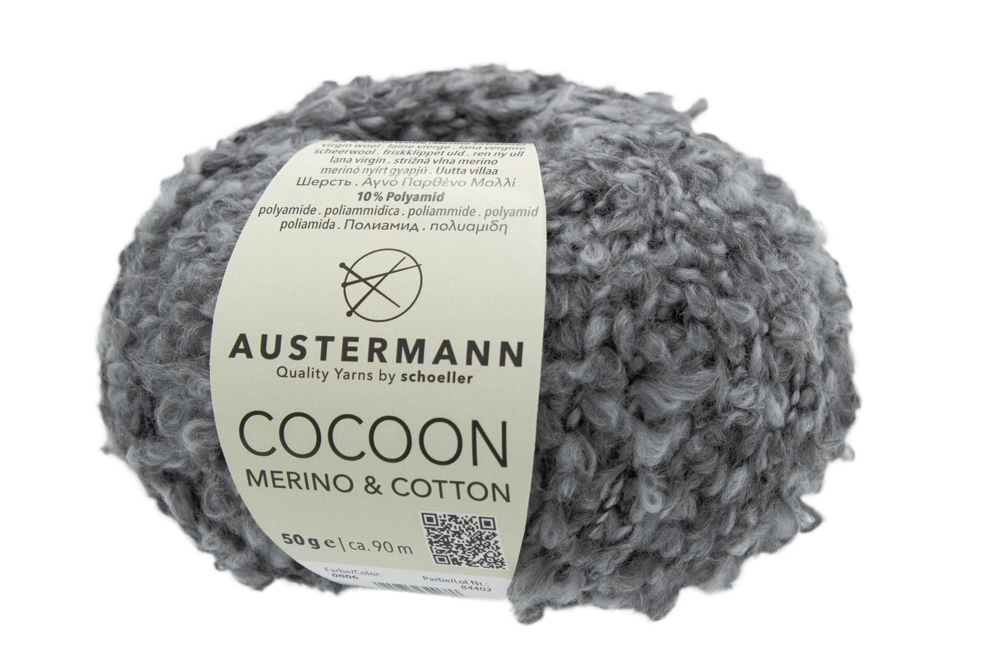 Austermann Wolle Cocoon Merino & Cotton 50g