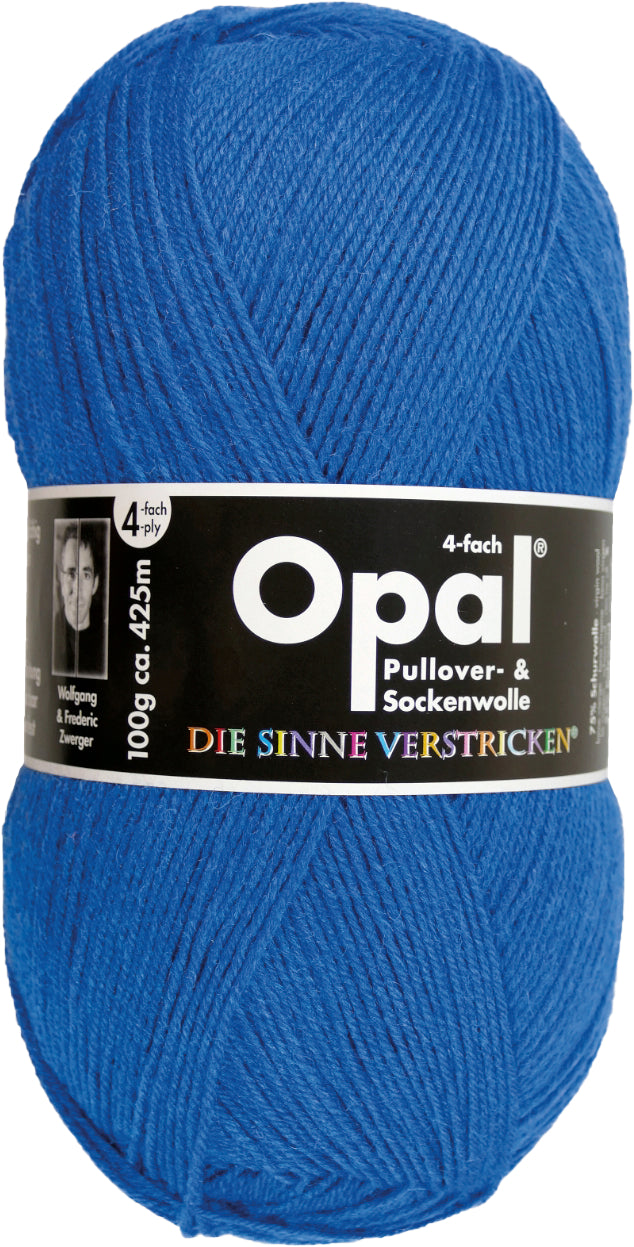 Opal sock yarn Uni 4-ply grass green