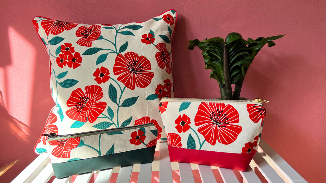 Meilenstein: Meine erste Limited Edtition: "Rote Blumen"