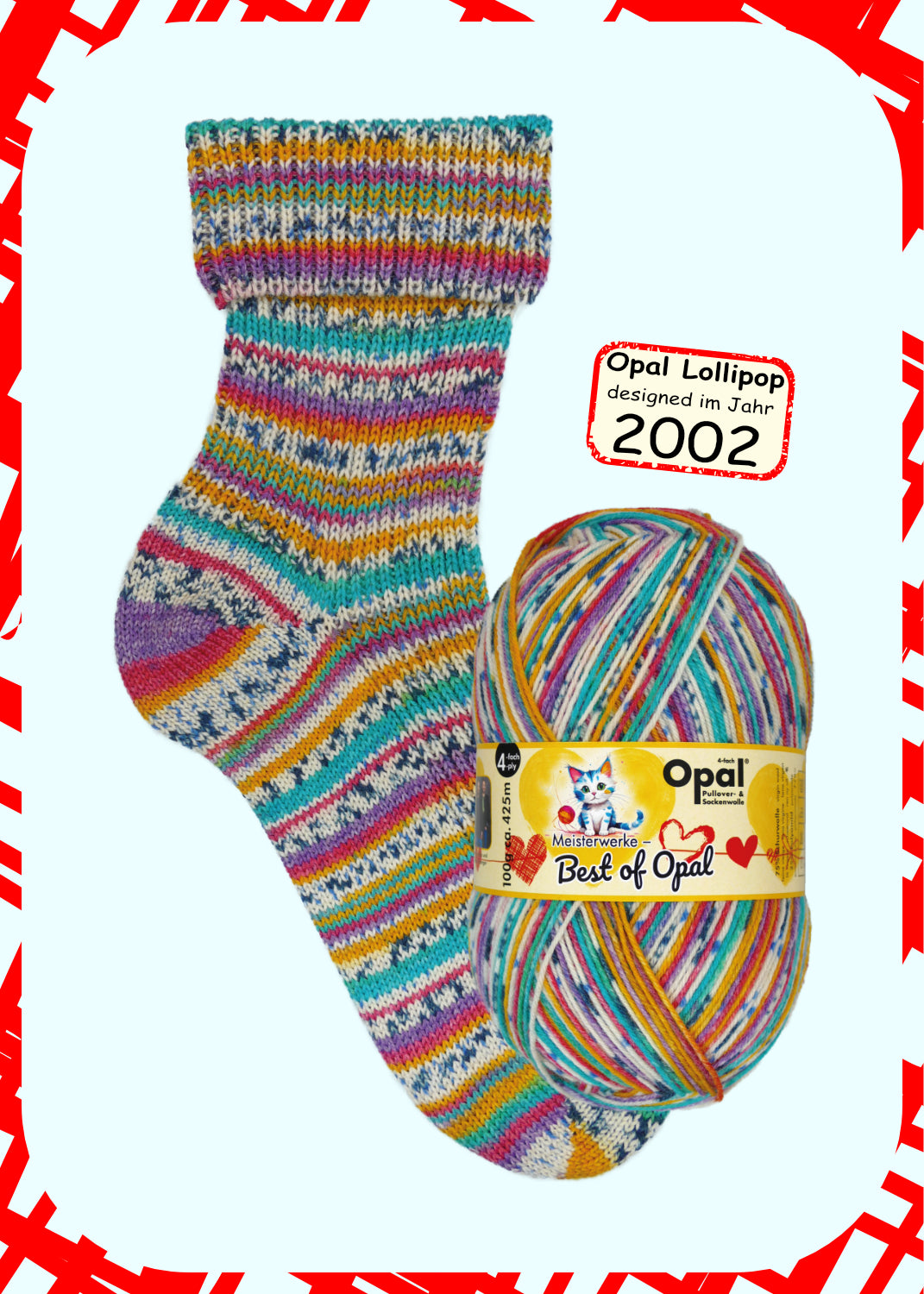 Opal 4-ply sock yarn Heroes - Little Heroes 