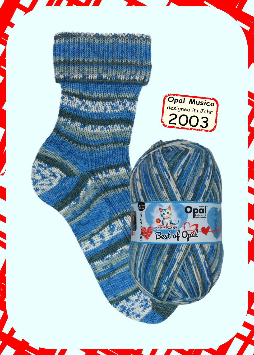 Opal 4-ply sock yarn Heroes - Little Heroes 