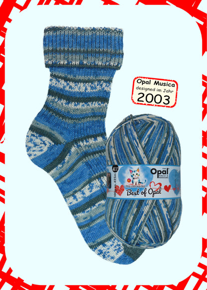 Opal Sockenwolle 4-fach Meisterwerke - Best of Opal