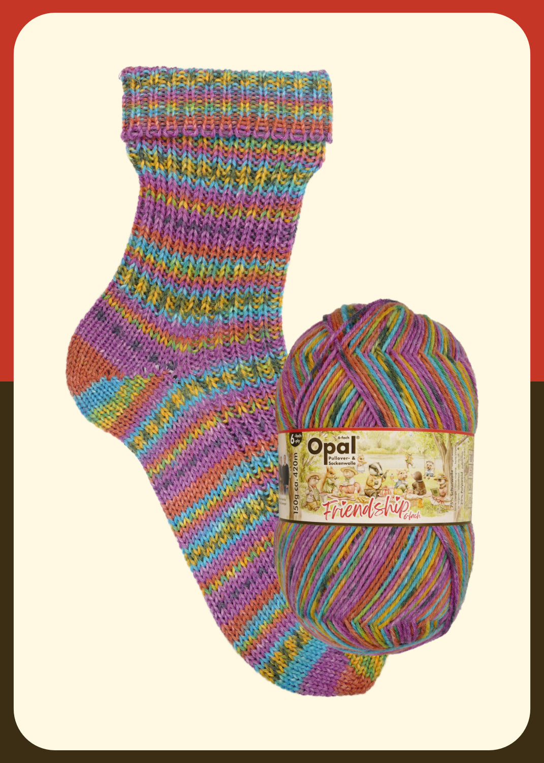 Opal 4-ply sock yarn Heroes - Little Heroes 