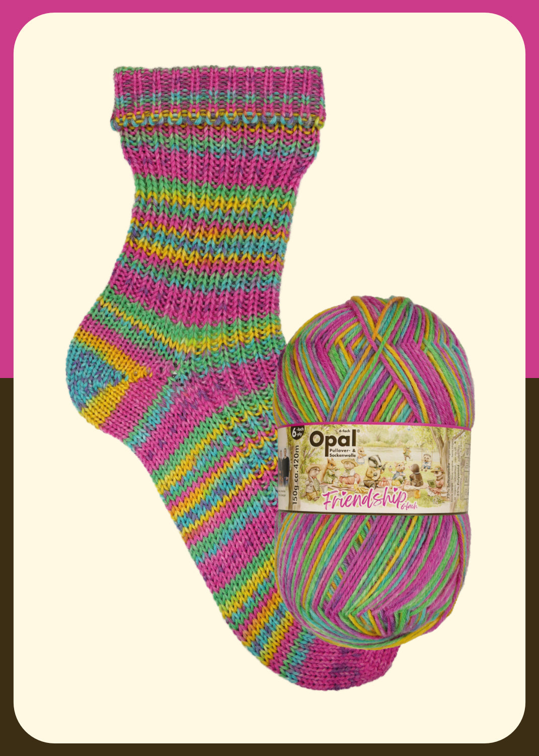 Opal 4-ply sock yarn Heroes - Little Heroes 
