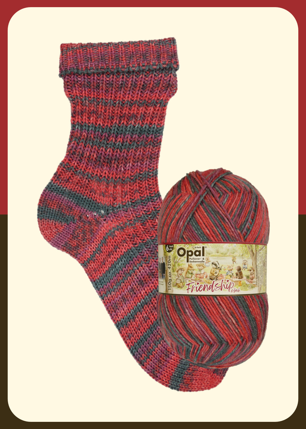 Opal 4-ply sock yarn Heroes - Little Heroes 
