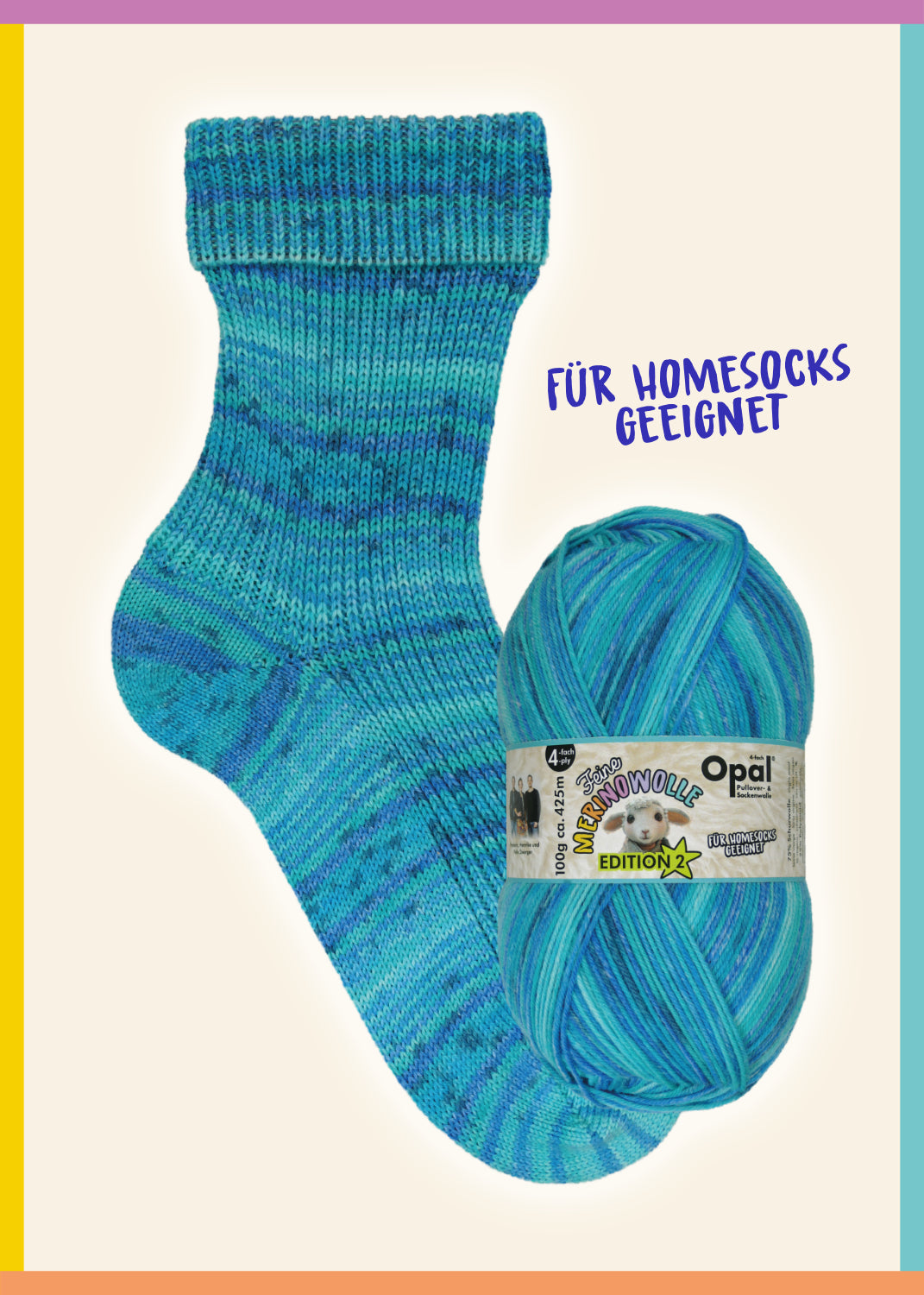 Opal 4-ply sock yarn Heroes - Little Heroes 