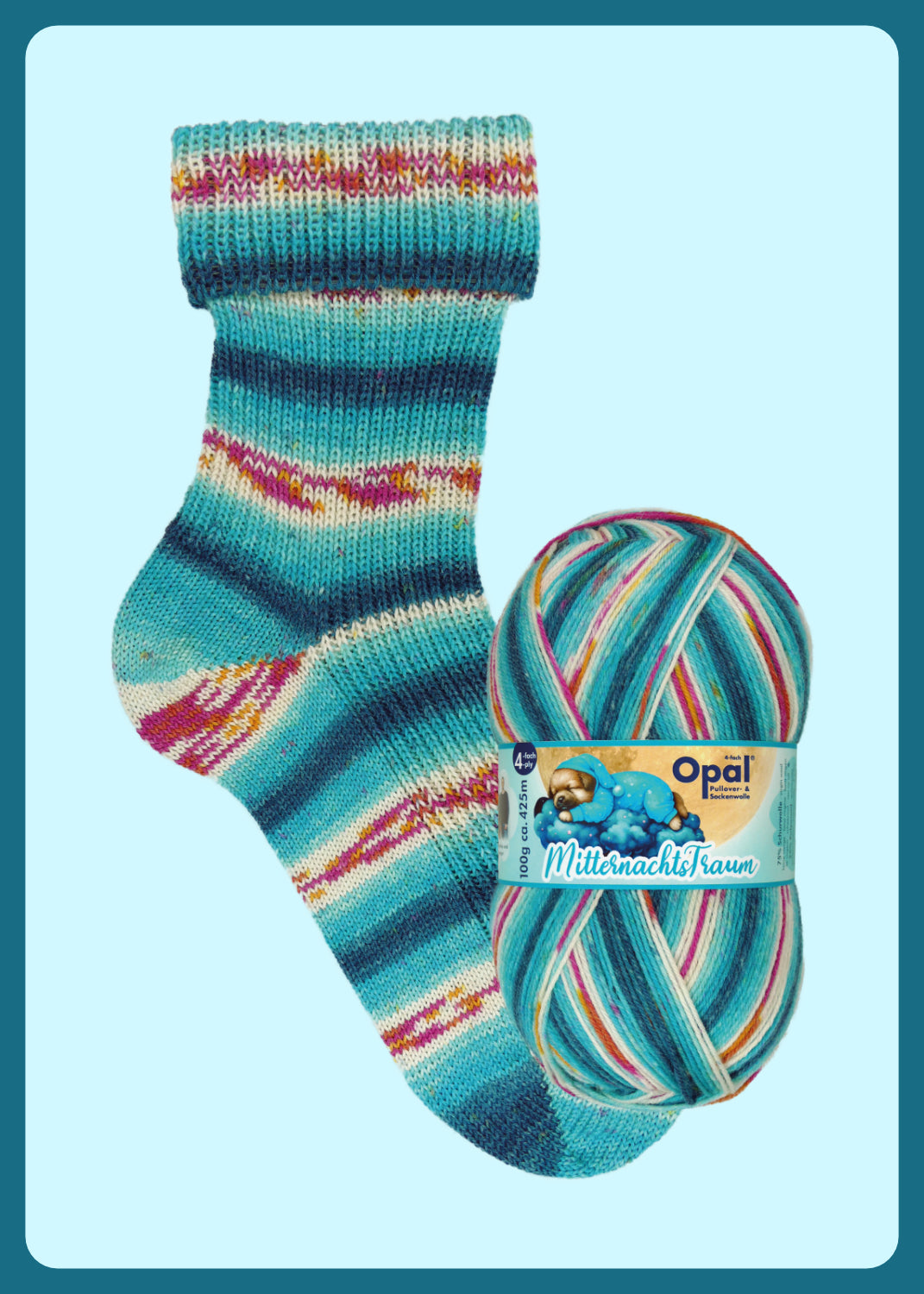 Opal 4-ply sock yarn Heroes - Little Heroes 