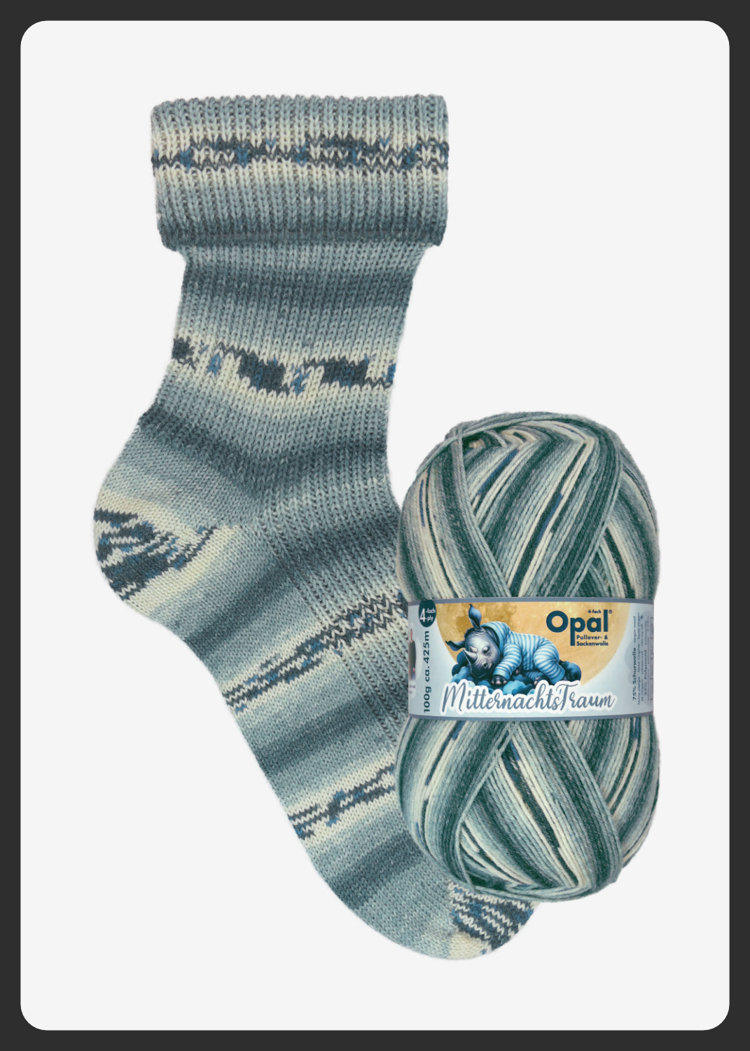 Opal 4-ply sock yarn Heroes - Little Heroes 