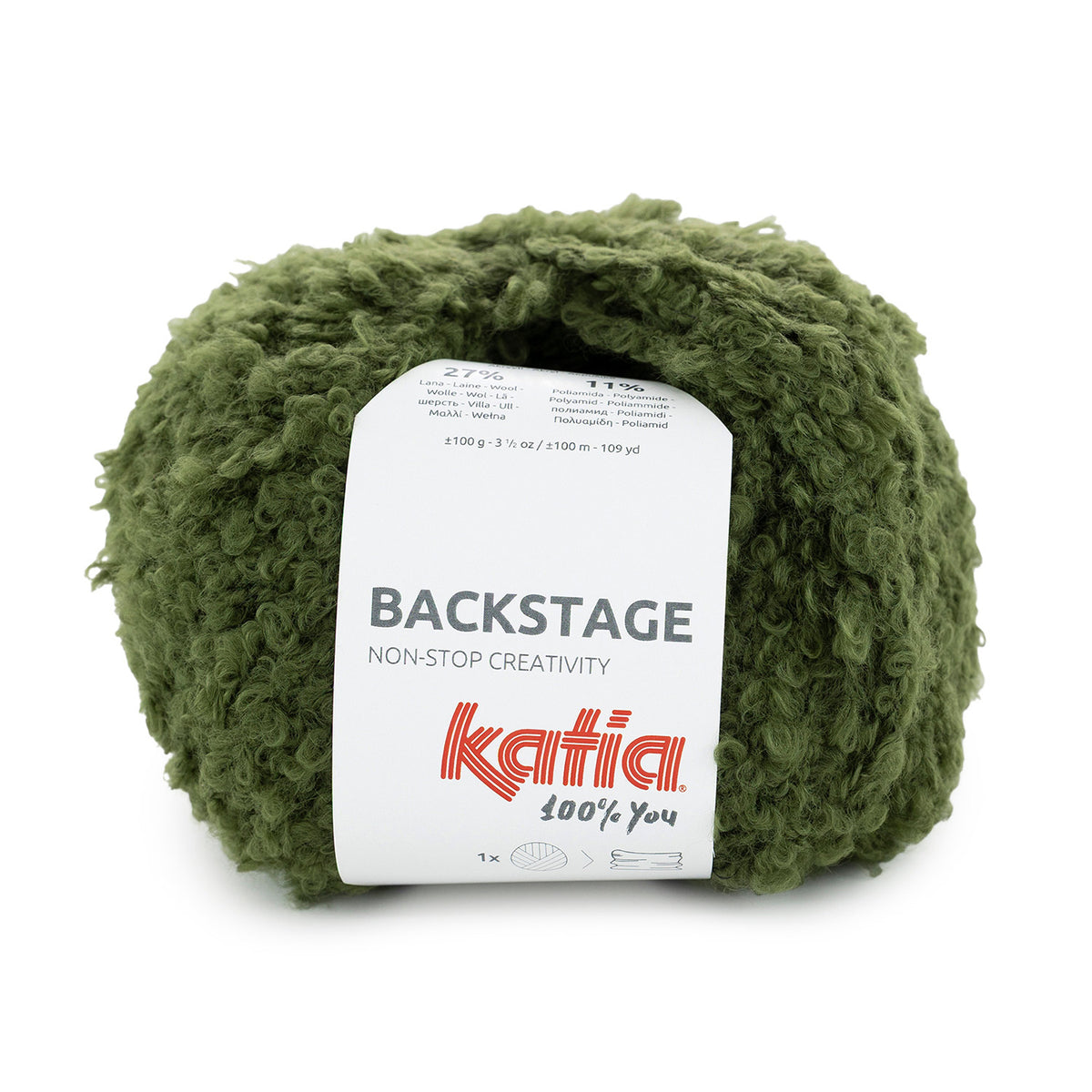 Katia Wolle - Backstage Uni 100g