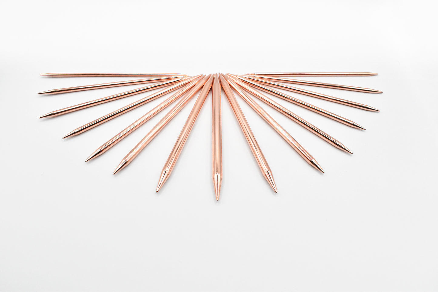 Lykke Strumpfstricknadeln Kupfernadeln Nadelspiel 15cm Cypra Copper Needles