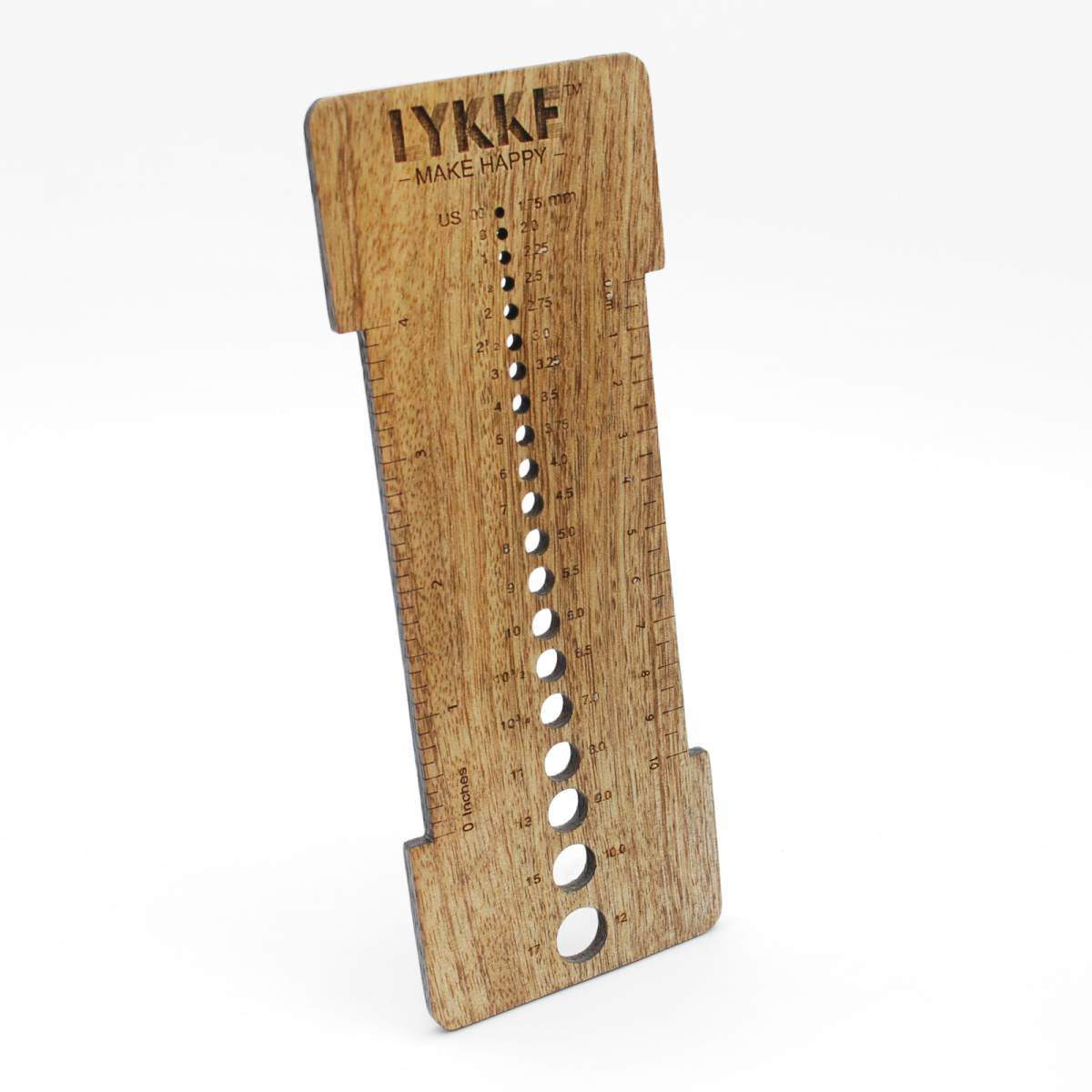 Lykke Nadelmaß aus Holz - Mango