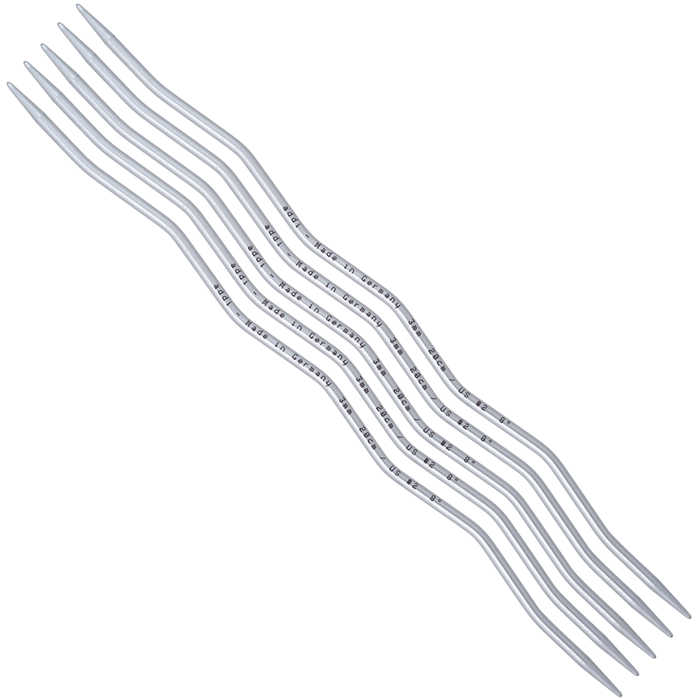 Addi Strumpfstricknadeln CraSySnake Nadelspiel 20cm