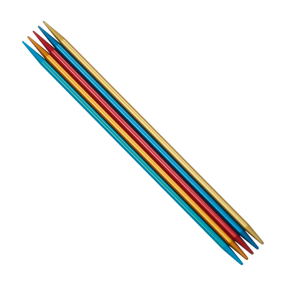 Addi Strumpfstricknadeln Colibri Aluminum Nadelspiel 15cm