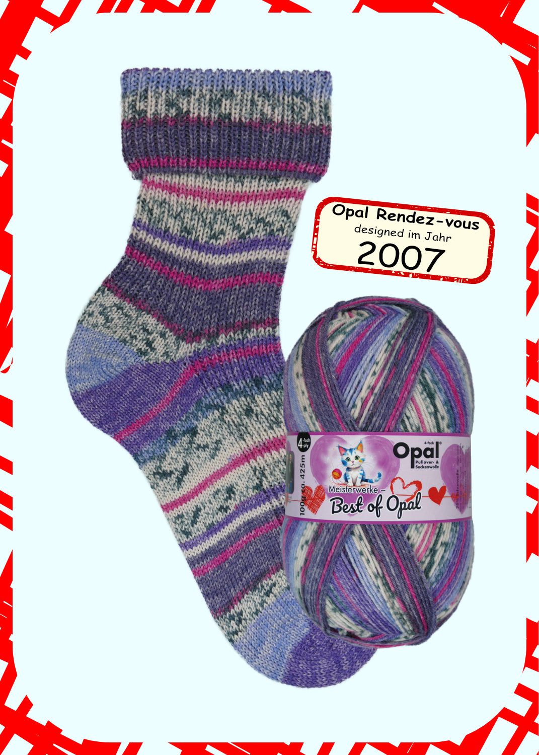 Opal 4-ply sock yarn Heroes - Little Heroes 