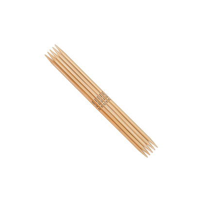 Addi Strumpfstricknadeln Bambus Nadelspiel 15cm