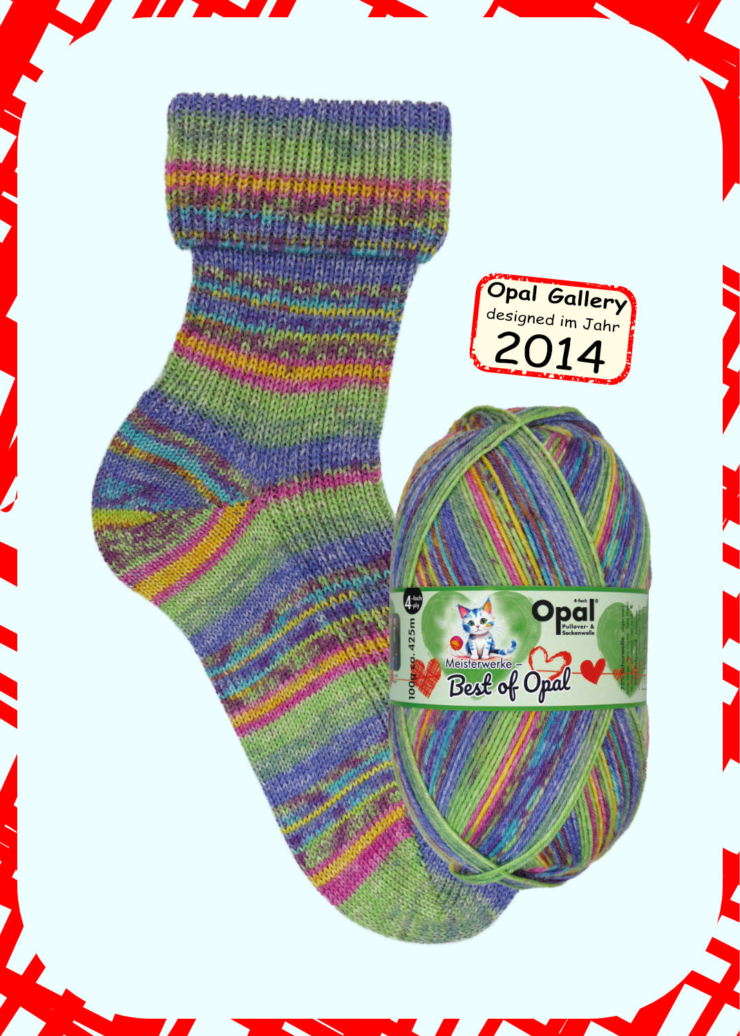 Opal 4-ply sock yarn Heroes - Little Heroes 