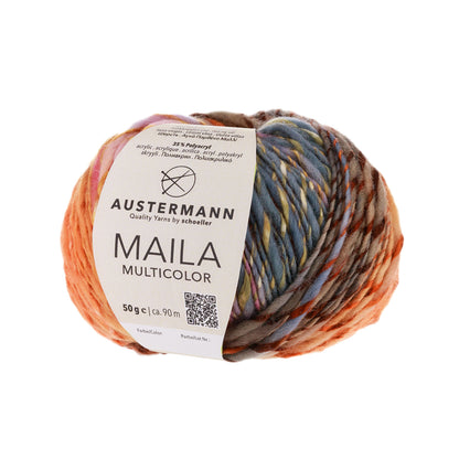 Austermann Wolle Maila Multicolor 50g