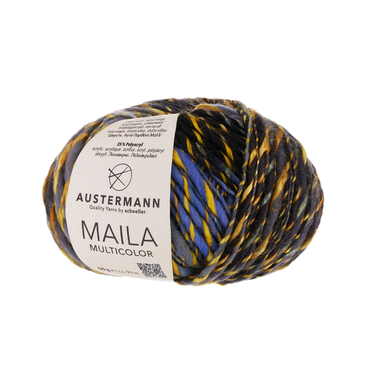 Austermann Wolle Maila Multicolor 50g