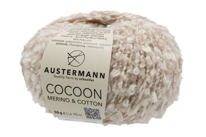 Austermann Wolle Cocoon Merino & Cotton 50g