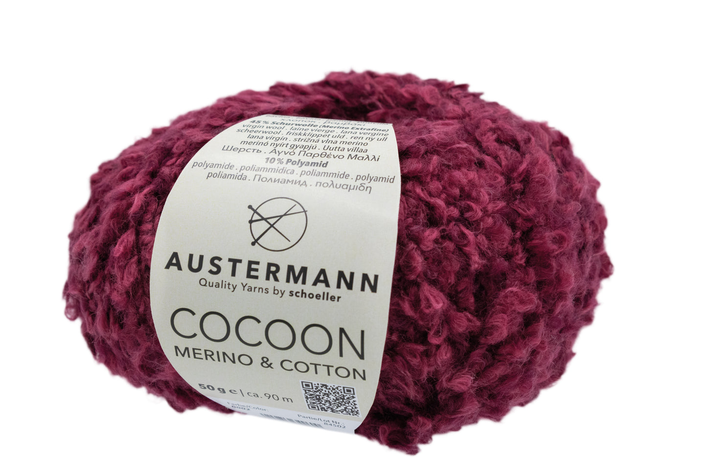 Austermann Wolle Cocoon Merino & Cotton 50g