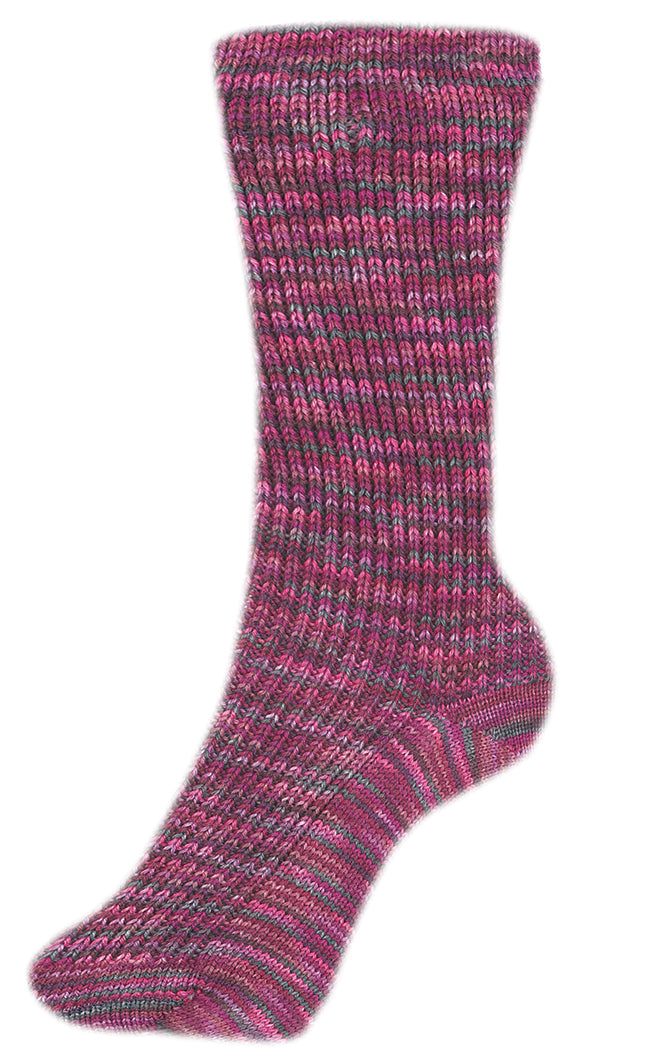 Step Color Sockenwolle 4-fach Purple Easy