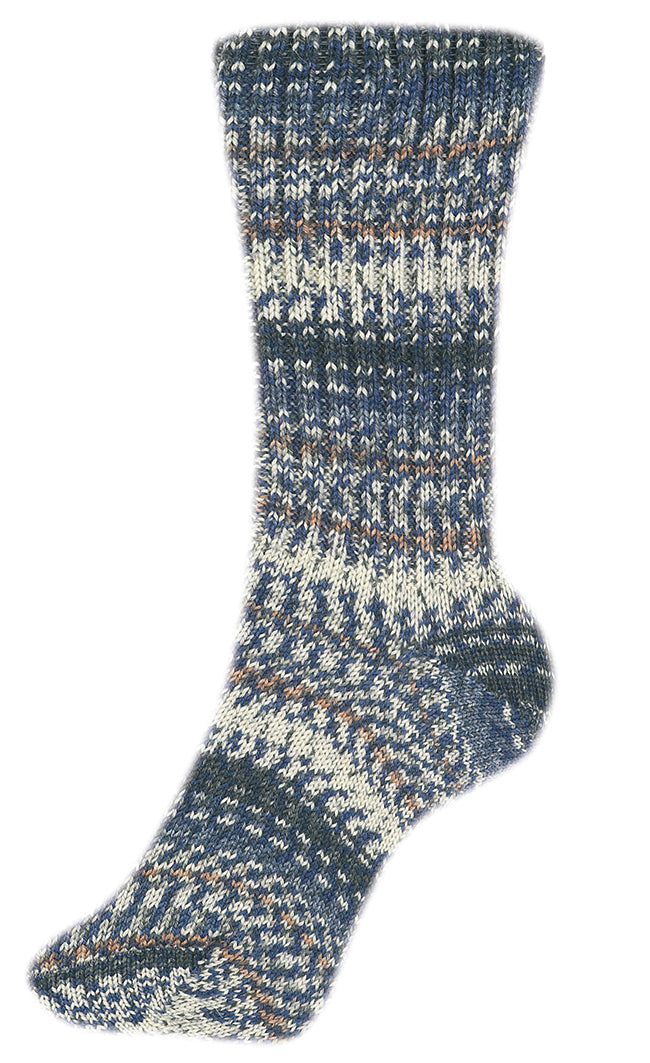 Step Color Sockenwolle 4-fach Nordcap