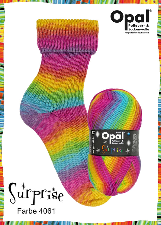 Opal Sockenwolle 4-fädig Surprise (4061)