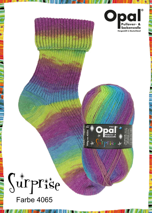Opal Sockenwolle 4-fädig Surprise (4065)