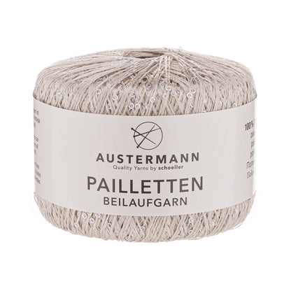 Austermann Pailetten Beilaufgarn 25g