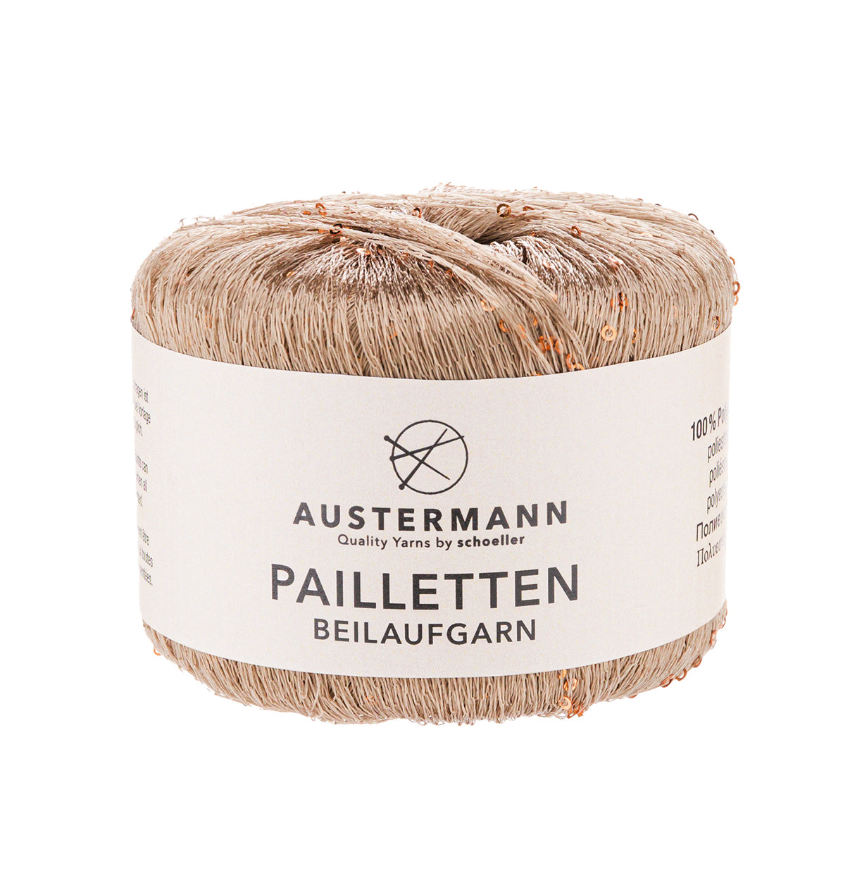 Austermann Pailetten Beilaufgarn 25g