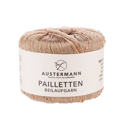 Austermann Pailetten Beilaufgarn 25g