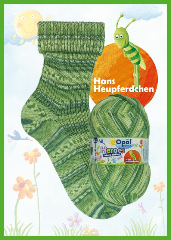 Opal Sockenwolle 4-fädig Heroes - Kleine Helden