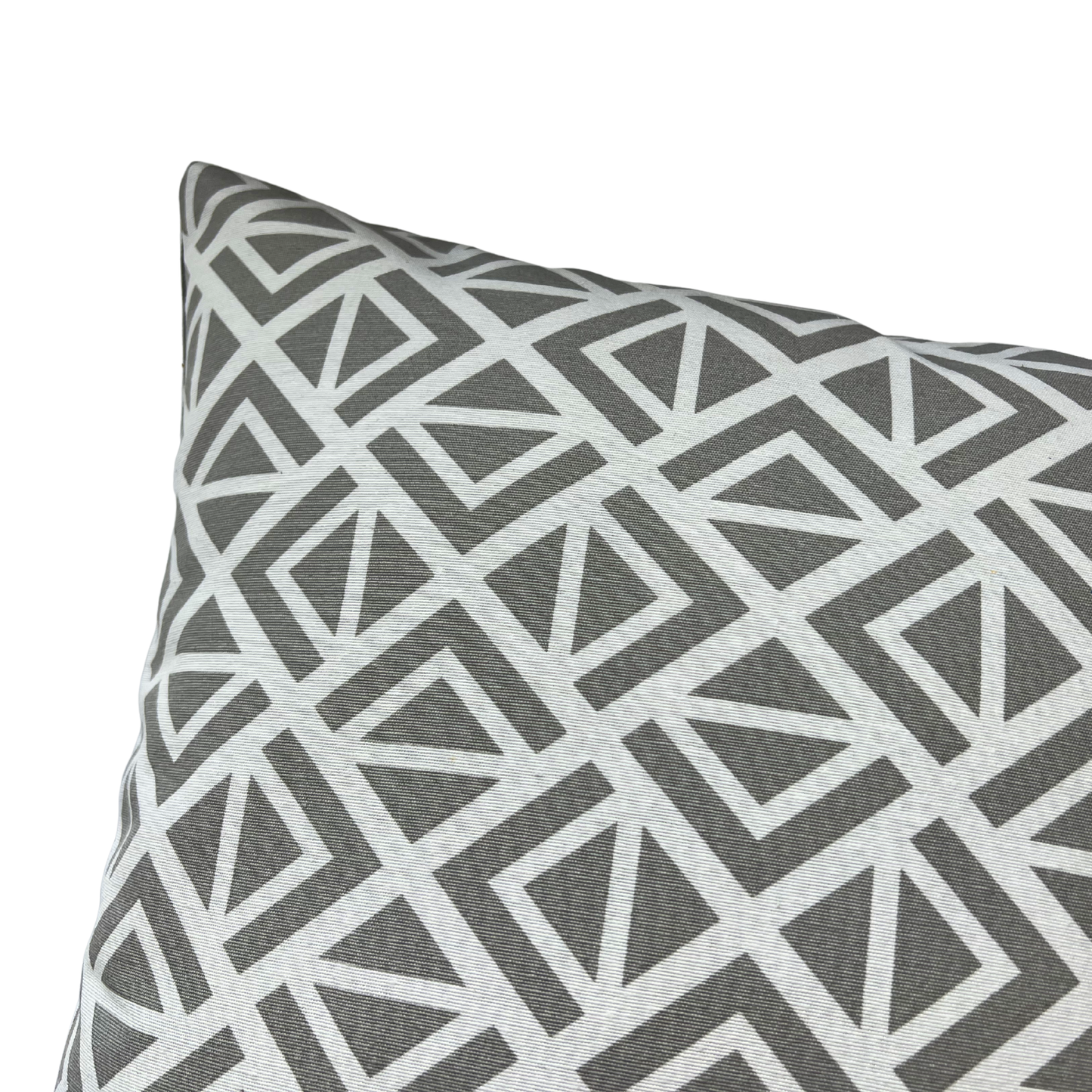 Kissenbezug Grau Geometrisch Abstrakt 40x40cm, 50x50cm, 30x50cm