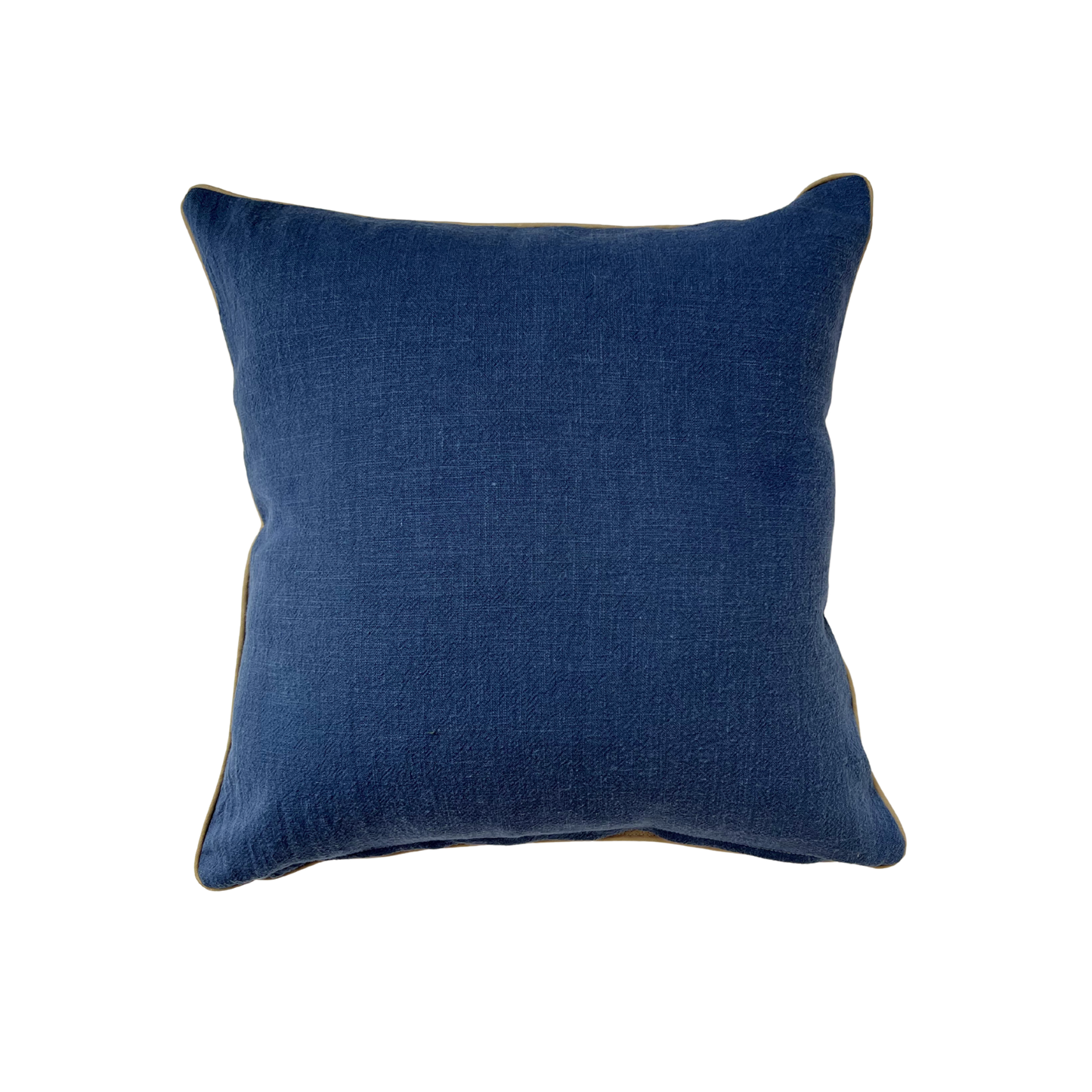 Kissenbezug Leinen Zweifarbig Blau und Rosé 40x40cm, 50x50cm, 30x50cm