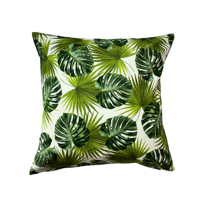 Kissenbezug Monstera Blätter Pflanzen 50x50cm