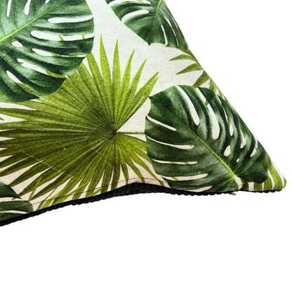 Kissenbezug Monstera Blätter Pflanzen 50x50cm