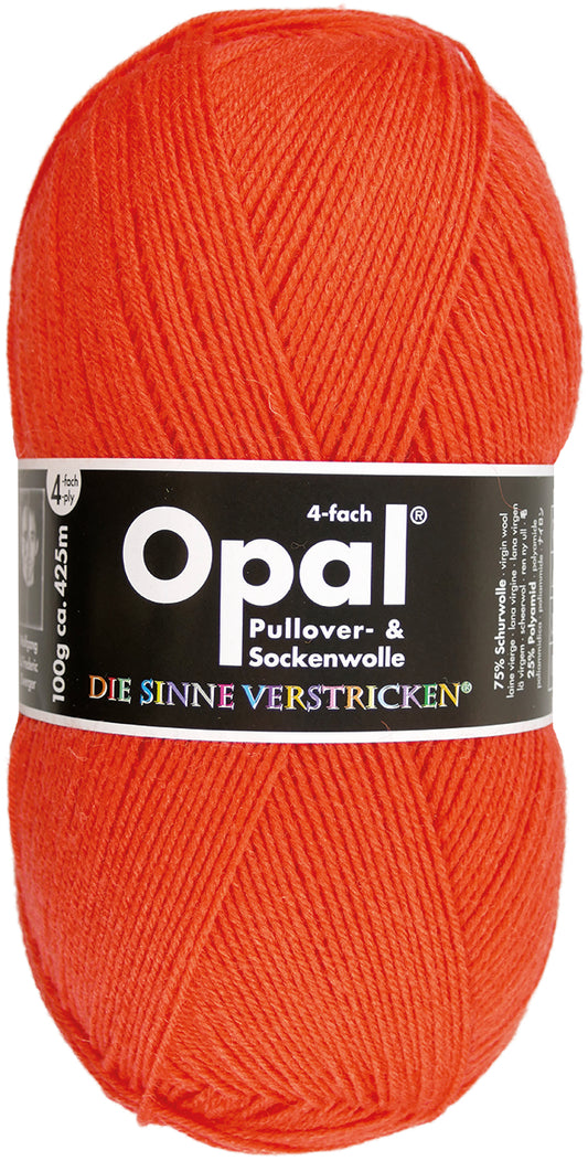 Opal sock yarn Uni 4-ply grass green 