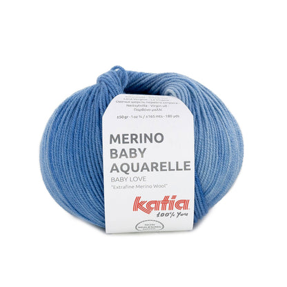 Katia Wolle Merino Baby Aquarelle 50g