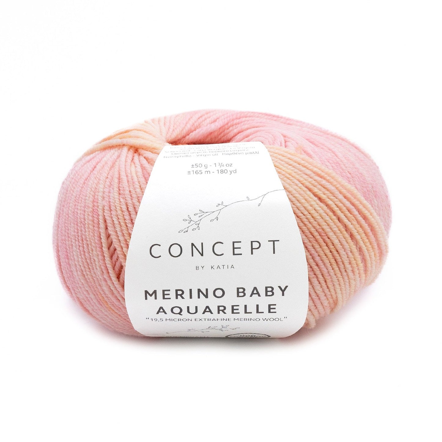 Katia Wolle Merino Baby Aquarelle 50g