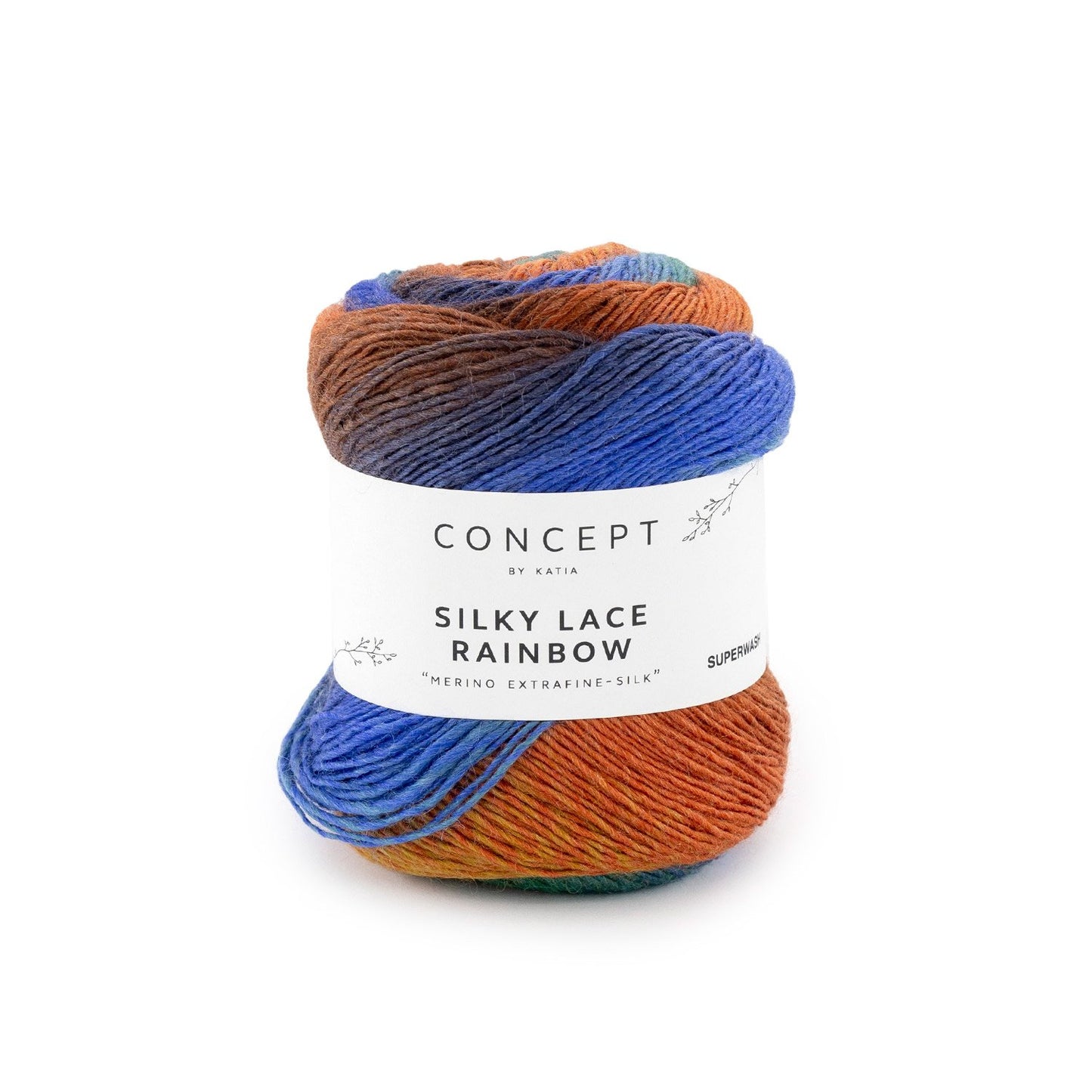 Katia Wolle Silky Lace Rainbow - Concept by Katia 50g