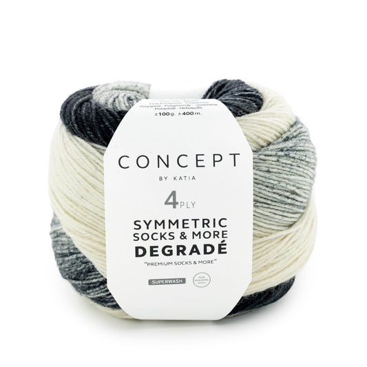 Katia Sockenwolle Degradé Symmetric Socks & More 100g
